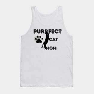 The Purrfect Cat Mom Tank Top